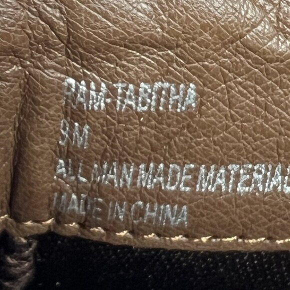 Rampage Tabitha Womens Size 9M Rich Brown Triple Buckle Side Zipper Ankle Boot - Picture 9 of 9